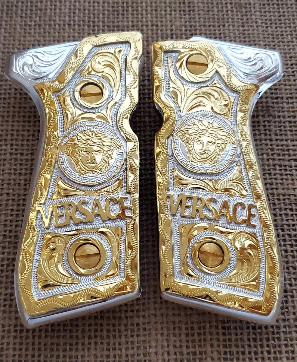 Mexican flag Premium pietro beretta 92fs mexican narco style grips 24k Mexican flag Premium pietro beretta 92fs mexican narco style grips 24k