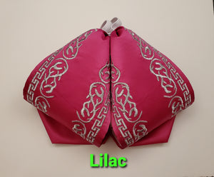 Mariachi premium moño charro color azul,lilac,rojo,verde,mexican bordado bow tie