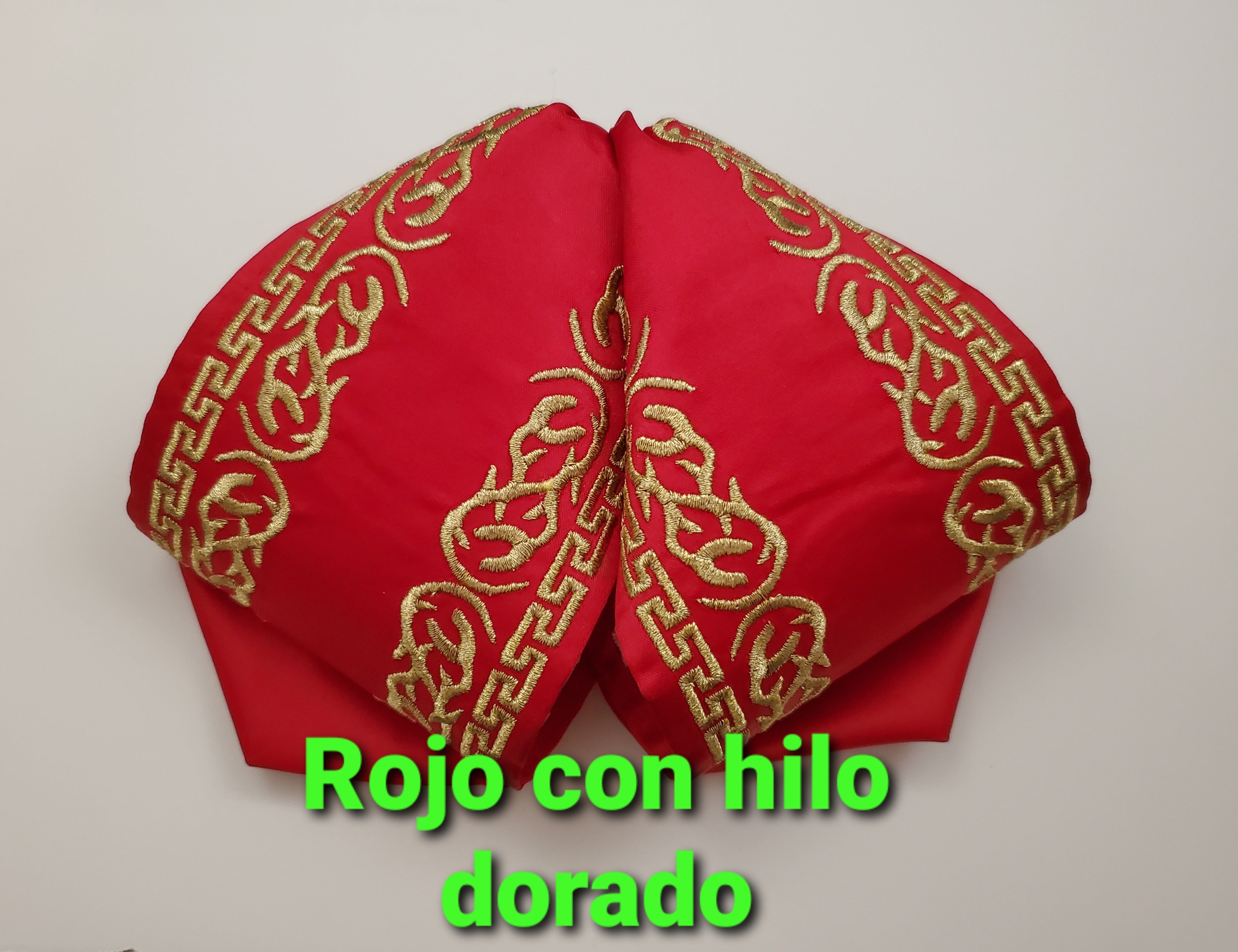 Mariachi premium moño charro color azul,lilac,rojo,verde,mexican bordado bow tie