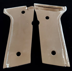 Beretta Vertec M9A3, 92X Centurion mexican premium gun grips gold plated cachas